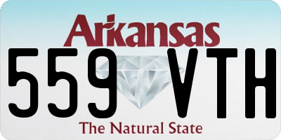 AR license plate 559VTH