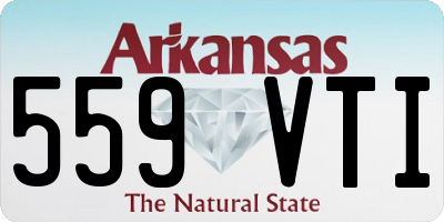 AR license plate 559VTI