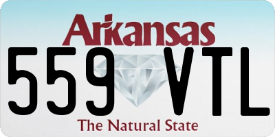 AR license plate 559VTL