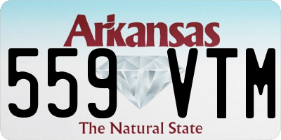 AR license plate 559VTM
