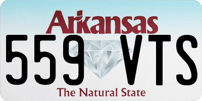 AR license plate 559VTS