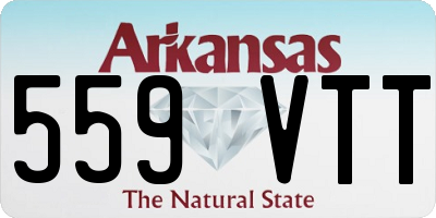 AR license plate 559VTT