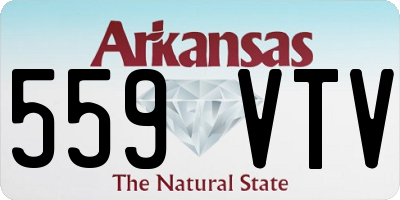 AR license plate 559VTV