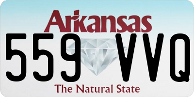 AR license plate 559VVQ