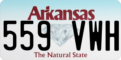 AR license plate 559VWH