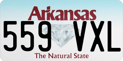 AR license plate 559VXL