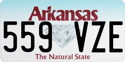 AR license plate 559VZE