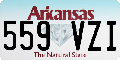 AR license plate 559VZI