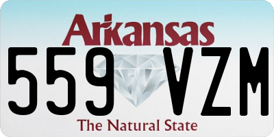 AR license plate 559VZM