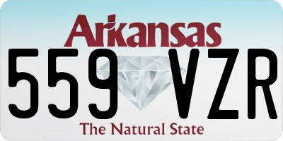 AR license plate 559VZR