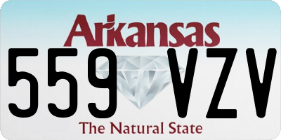 AR license plate 559VZV