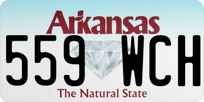 AR license plate 559WCH