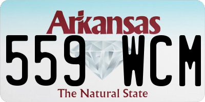 AR license plate 559WCM