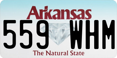 AR license plate 559WHM