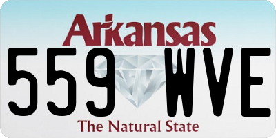 AR license plate 559WVE