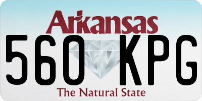 AR license plate 560KPG