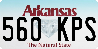 AR license plate 560KPS