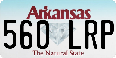 AR license plate 560LRP
