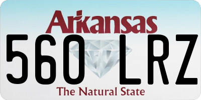 AR license plate 560LRZ