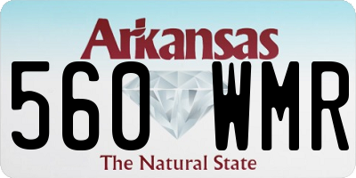 AR license plate 560WMR