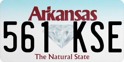 AR license plate 561KSE