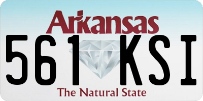 AR license plate 561KSI