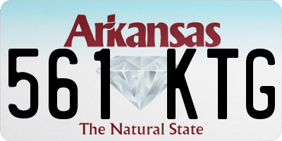 AR license plate 561KTG