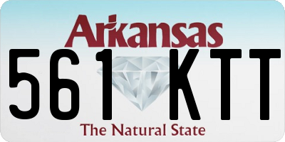 AR license plate 561KTT