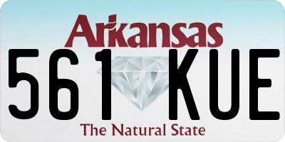 AR license plate 561KUE