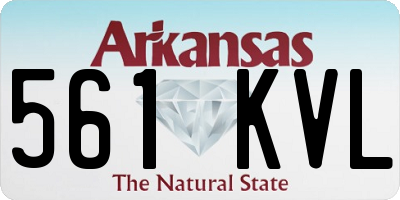 AR license plate 561KVL