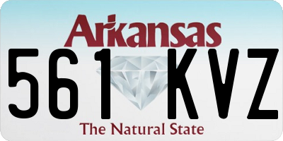 AR license plate 561KVZ