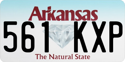 AR license plate 561KXP