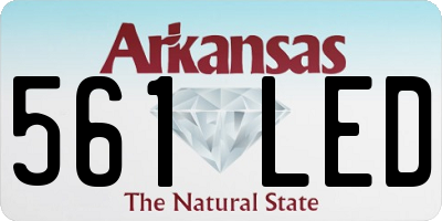 AR license plate 561LED