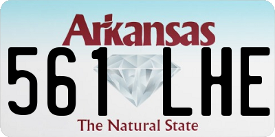 AR license plate 561LHE
