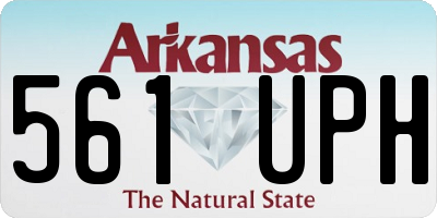 AR license plate 561UPH