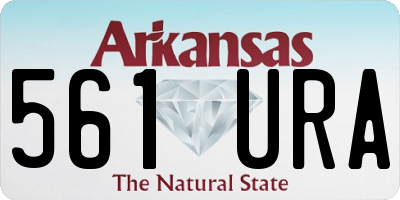 AR license plate 561URA