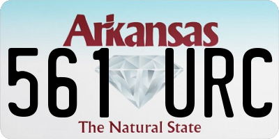 AR license plate 561URC