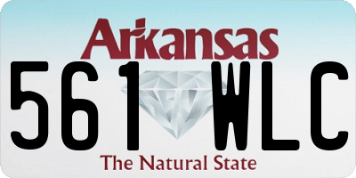 AR license plate 561WLC