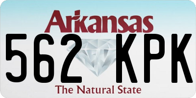 AR license plate 562KPK