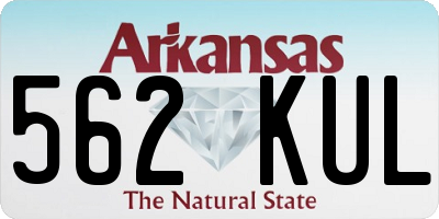 AR license plate 562KUL
