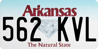 AR license plate 562KVL