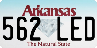 AR license plate 562LED