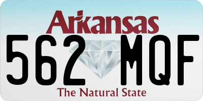 AR license plate 562MQF
