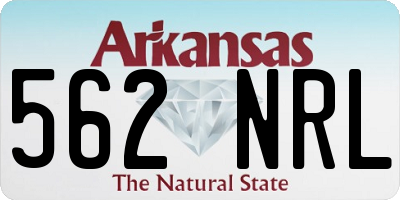 AR license plate 562NRL