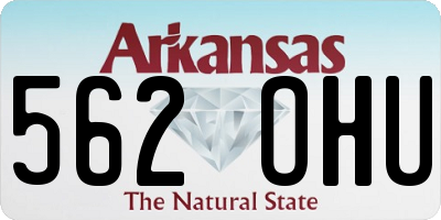 AR license plate 562OHU