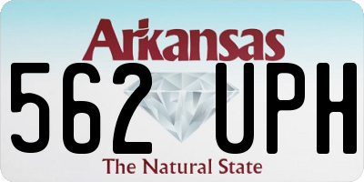 AR license plate 562UPH