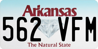 AR license plate 562VFM