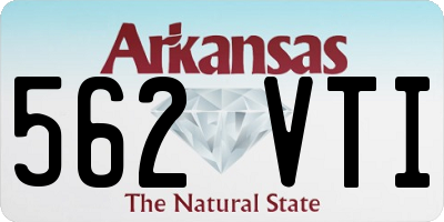 AR license plate 562VTI