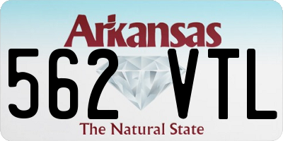 AR license plate 562VTL
