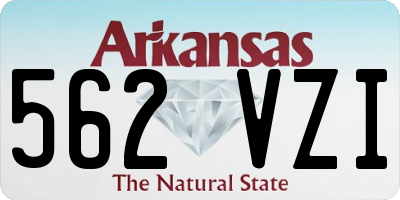 AR license plate 562VZI